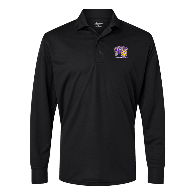 Men's Western Illinois Leathernecks Paragon Prescott Long Sleeve Polo